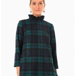 NWT Tuckernuck Blackwatch Plaid Faye Blouse M